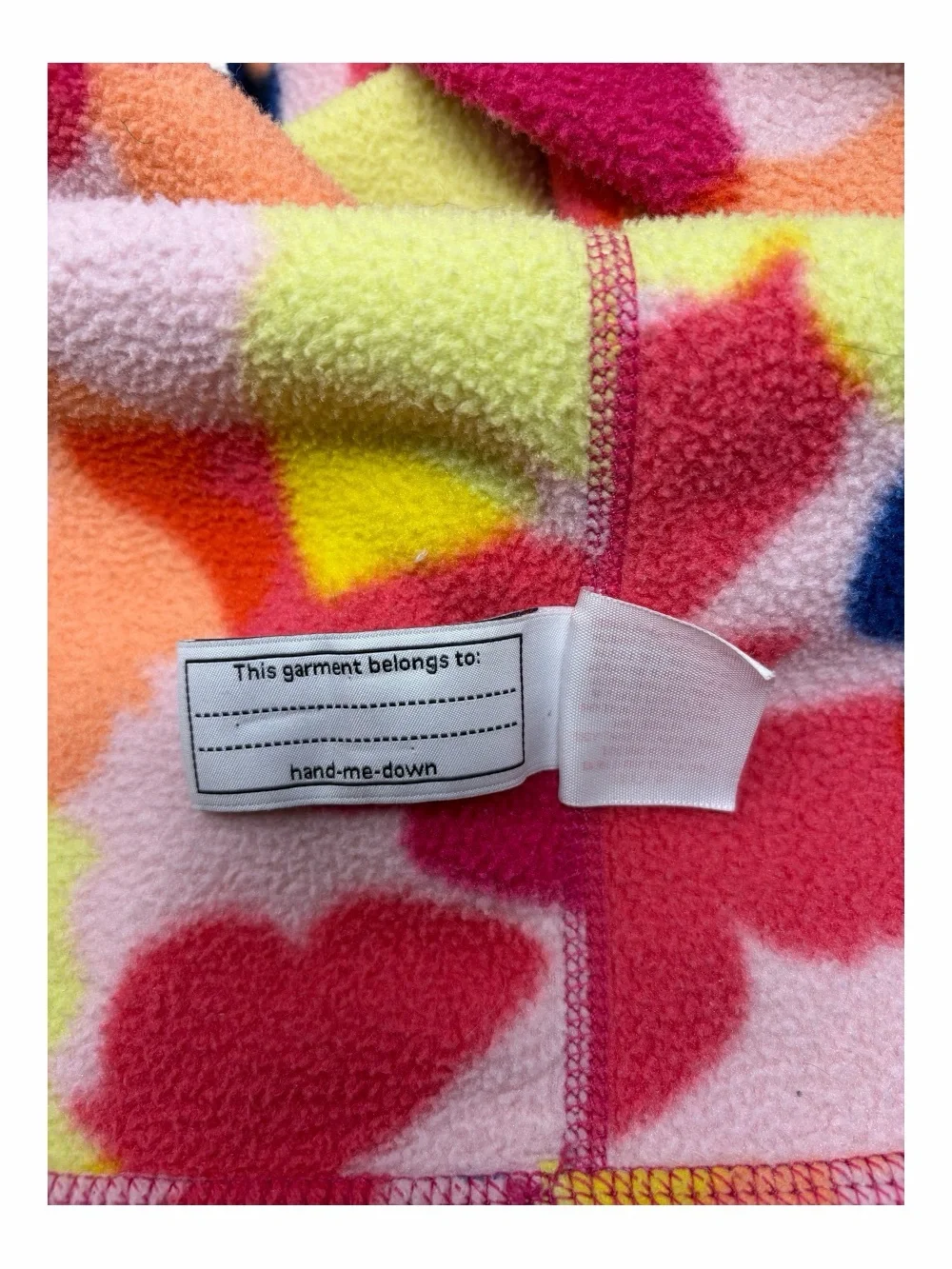 Patagonia Butterfly Print Synchilla Fleece Jacket Hood Size 5T Toddler Full Zip